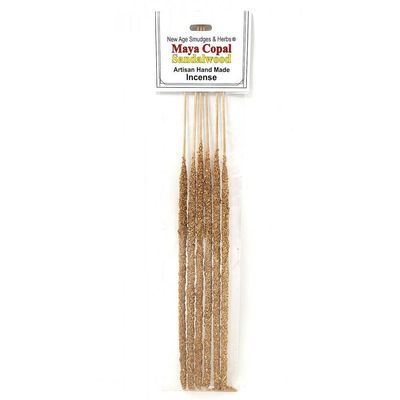 Artisan Handmade Resin &amp; Herb Incense Sticks - Maya Copal &amp; Sandalwood (6 Pack), SKU RI19, UPC 7003…