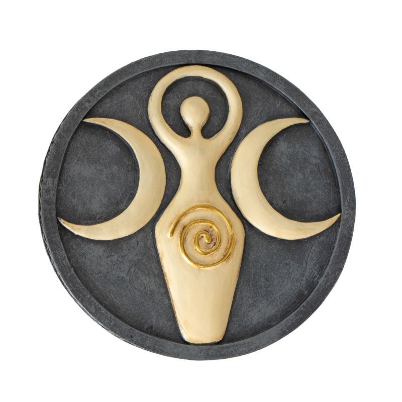 4.3&quot; Spiral Goddess Round Box, SKU PG-15915, UPC 700317394839