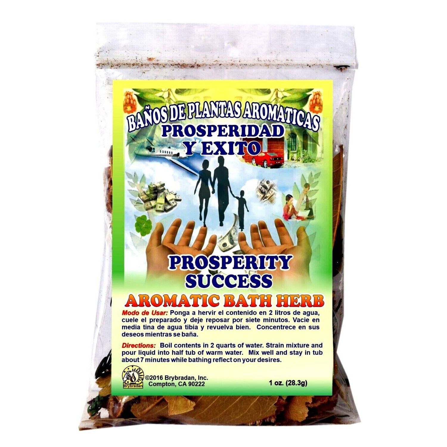 Brybradan Aromatic Bath Herbs - Prosperity Success, SKU RM-601901, UPC 700317365334
