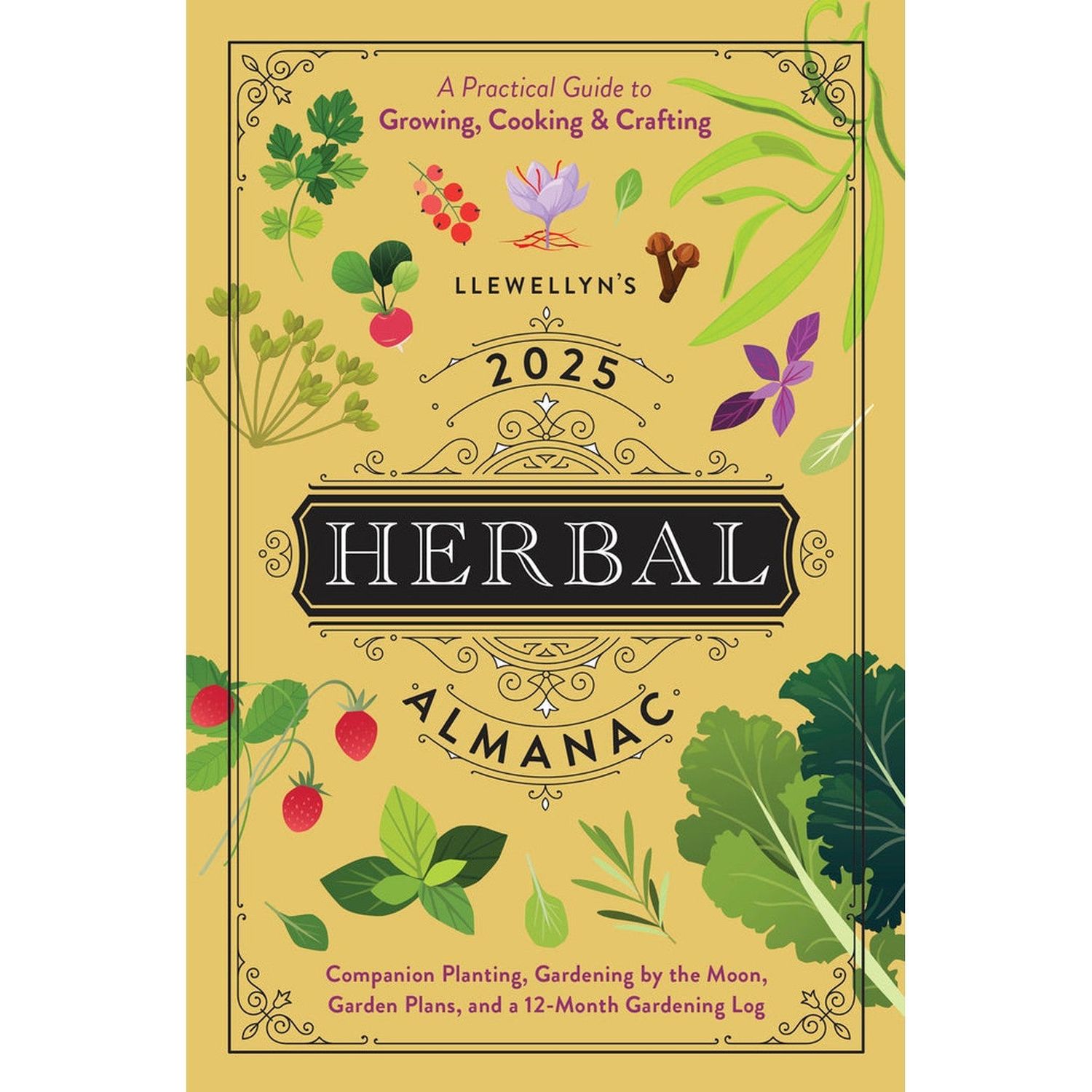Llewellyn&#39;s 2025 Herbal Almanac by Llewellyn, SKU LW2296, UPC 700317382713