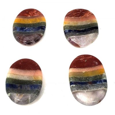 Worry Stone - Chakra, SKU U00-01-WOST-01-1, UPC 700317382195