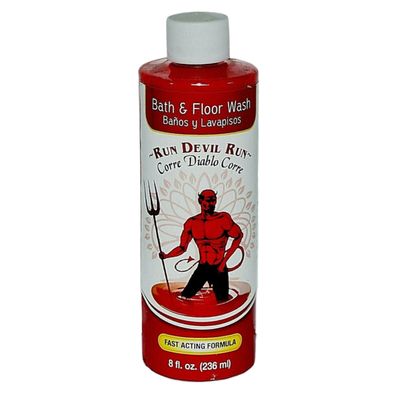 8 oz Aura Bath &amp; Floor Wash - Run Devil Run (Corre Diablo Corre), SKU RM-488770, UPC 700317365679