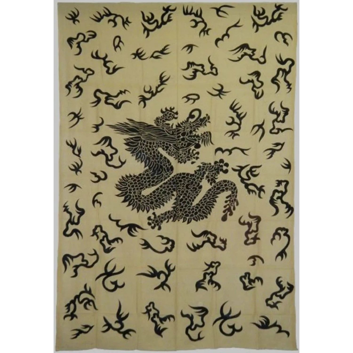 72&quot; x 108&quot; Mystical Dragon Tapestry, SKU X012-CPS-MD, UPC 700317379980