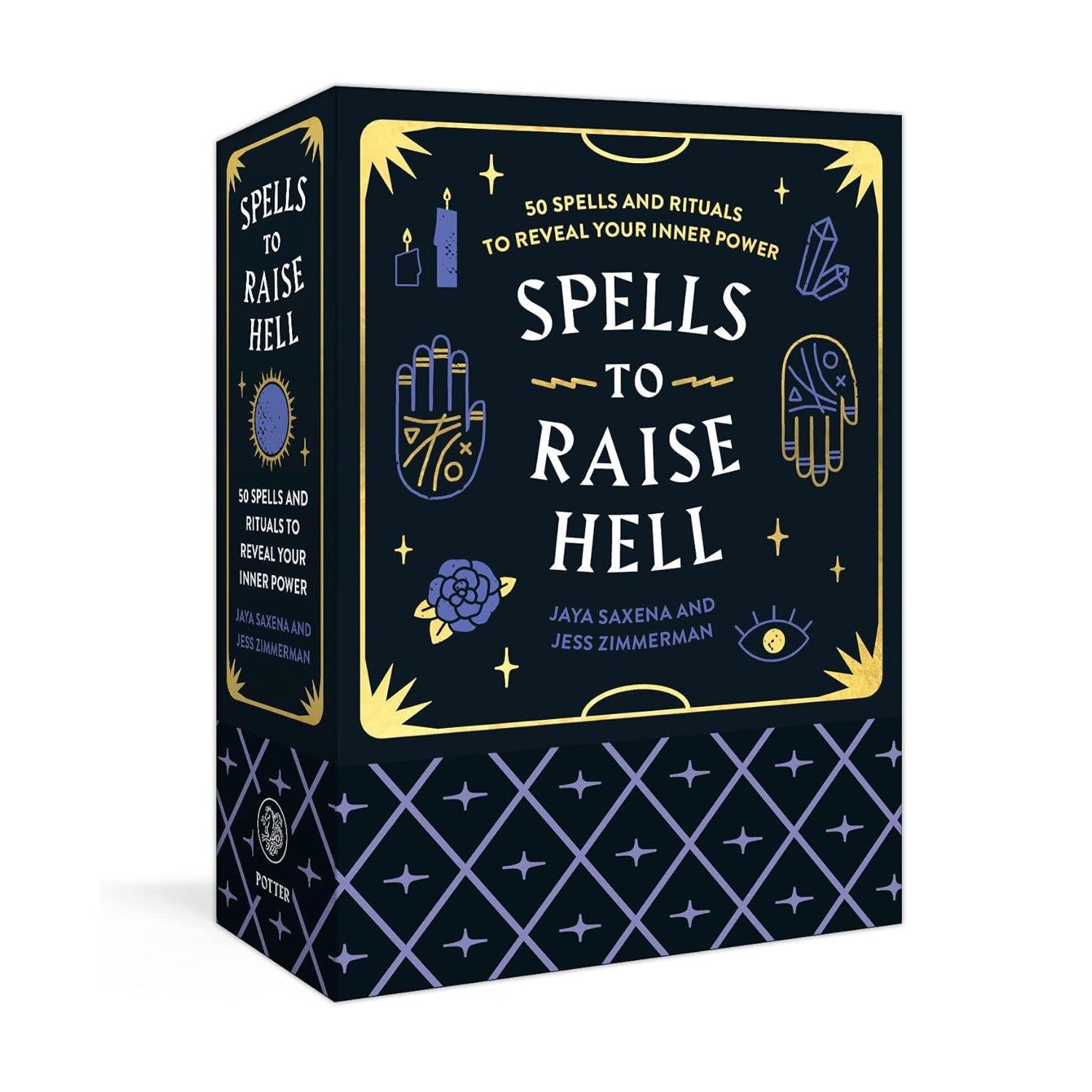 Spells to Raise Hell Cards: 50 Spells and Rituals to Reveal Your Inner Power by Jaya Saxena, Jess Z…