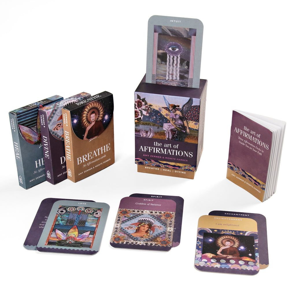 The Art of Affirmations (3-Deck Set) by Monte Farber, Amy Zerner, SKU SH-79, UPC 700317356844