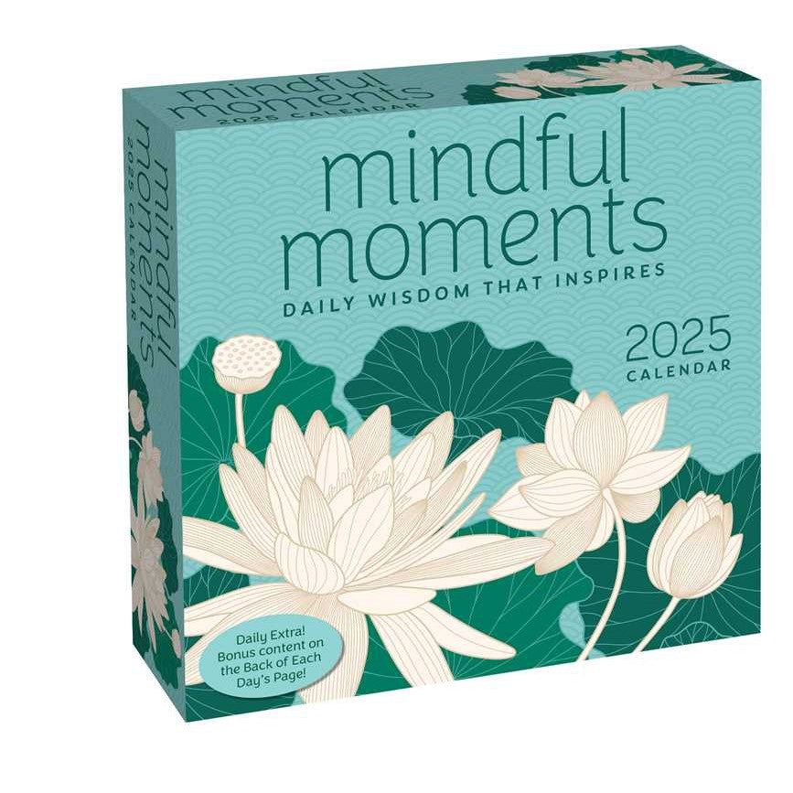 Mindful Moments 2025 Day-to-Day Calendar by Andrews McMeel Publishing, SKU SS-326, UPC 700317394600
