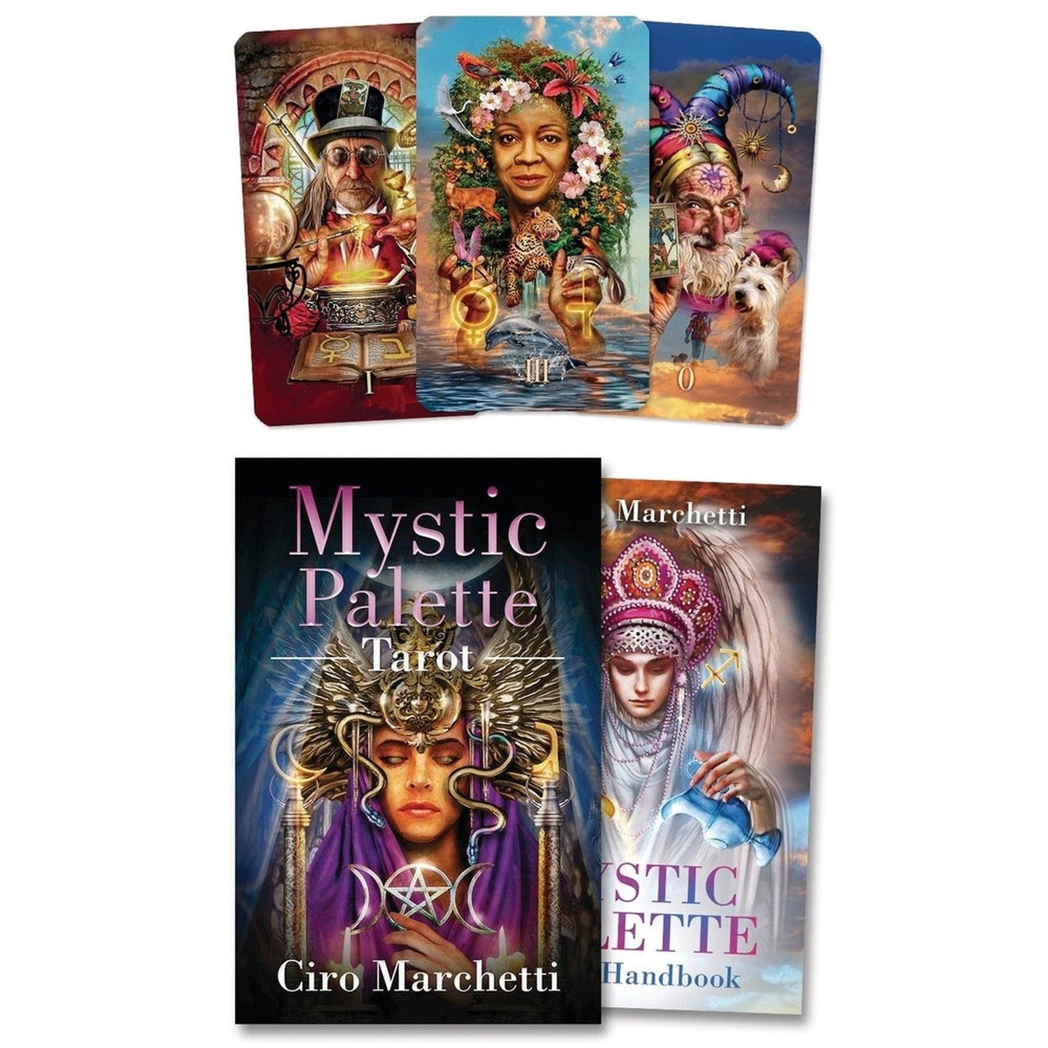 Mystic Palette Tarot Kit by Ciro Marchetti, SKU LW2226, UPC 700317372264