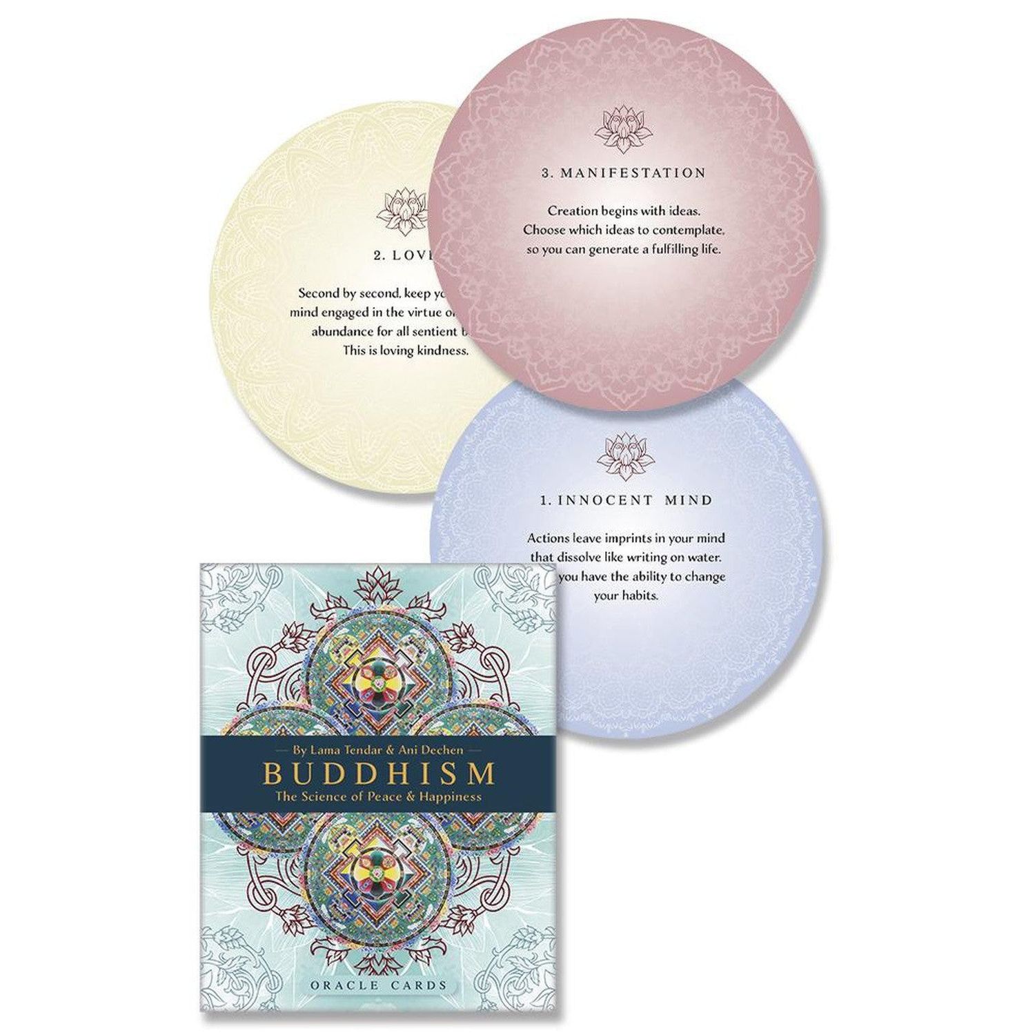Buddhism Oracle: The Science of Peace &amp; Happiness by Lama Tendar, Ani Dechen, SKU LW2250, UPC 70031…