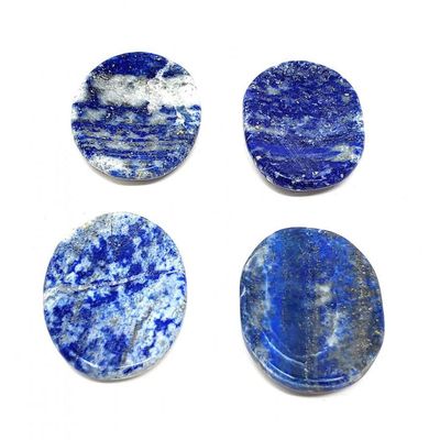 Worry Stone - Lapis Lazuli, SKU U00-19-WOST-19-1, UPC 700317382256