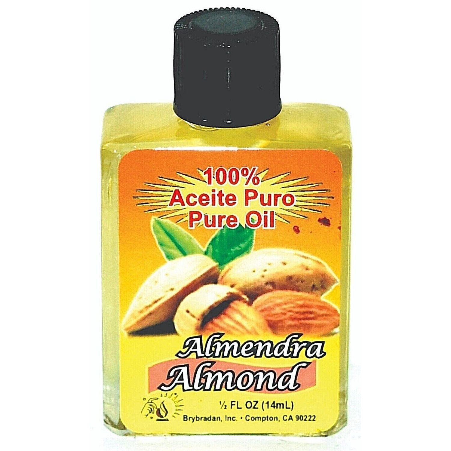 1/2 oz Brybradan Spiritual Oil - Pure Almond, SKU RM-4065111, UPC 700317361299