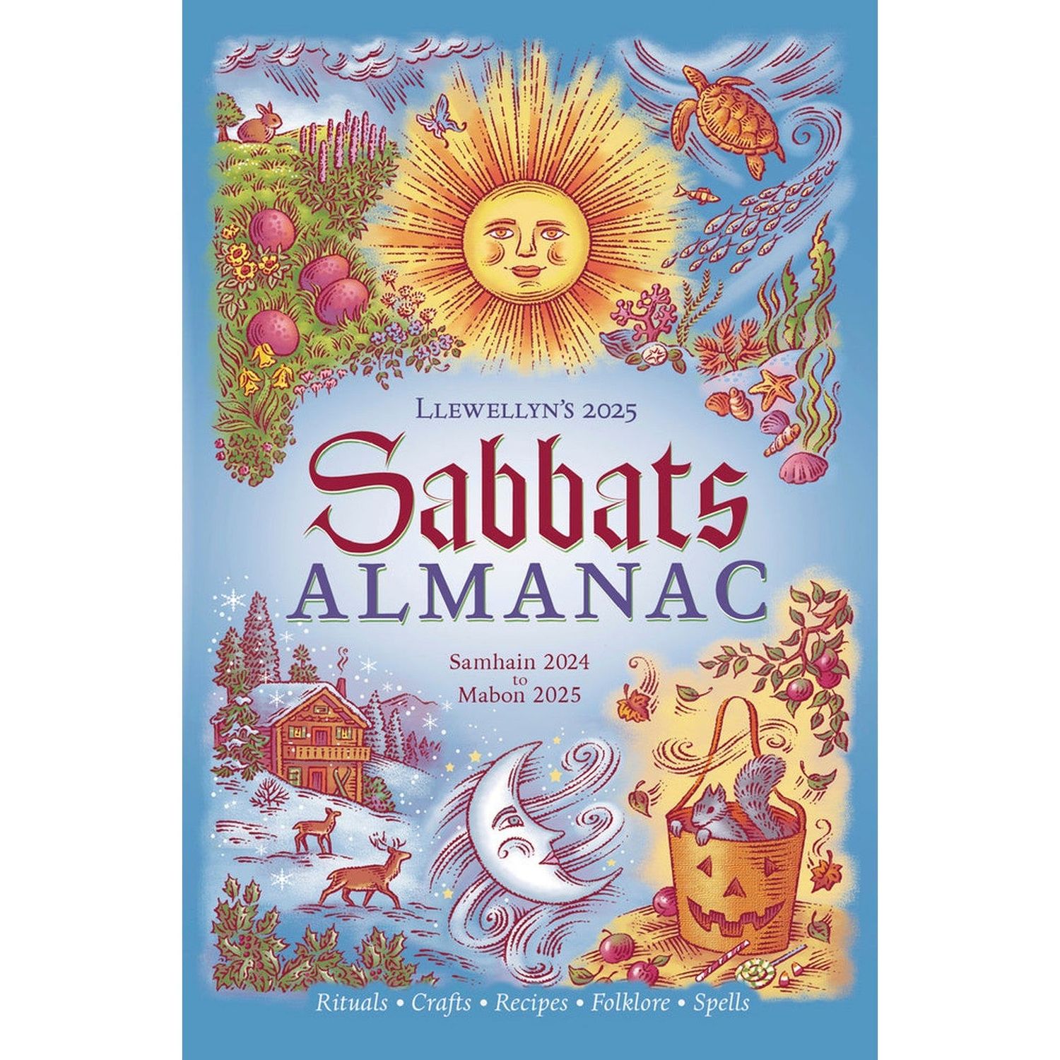 Llewellyn&#39;s 2025 Sabbats Almanac by Llewellyn, SKU LW2289, UPC 700317382645