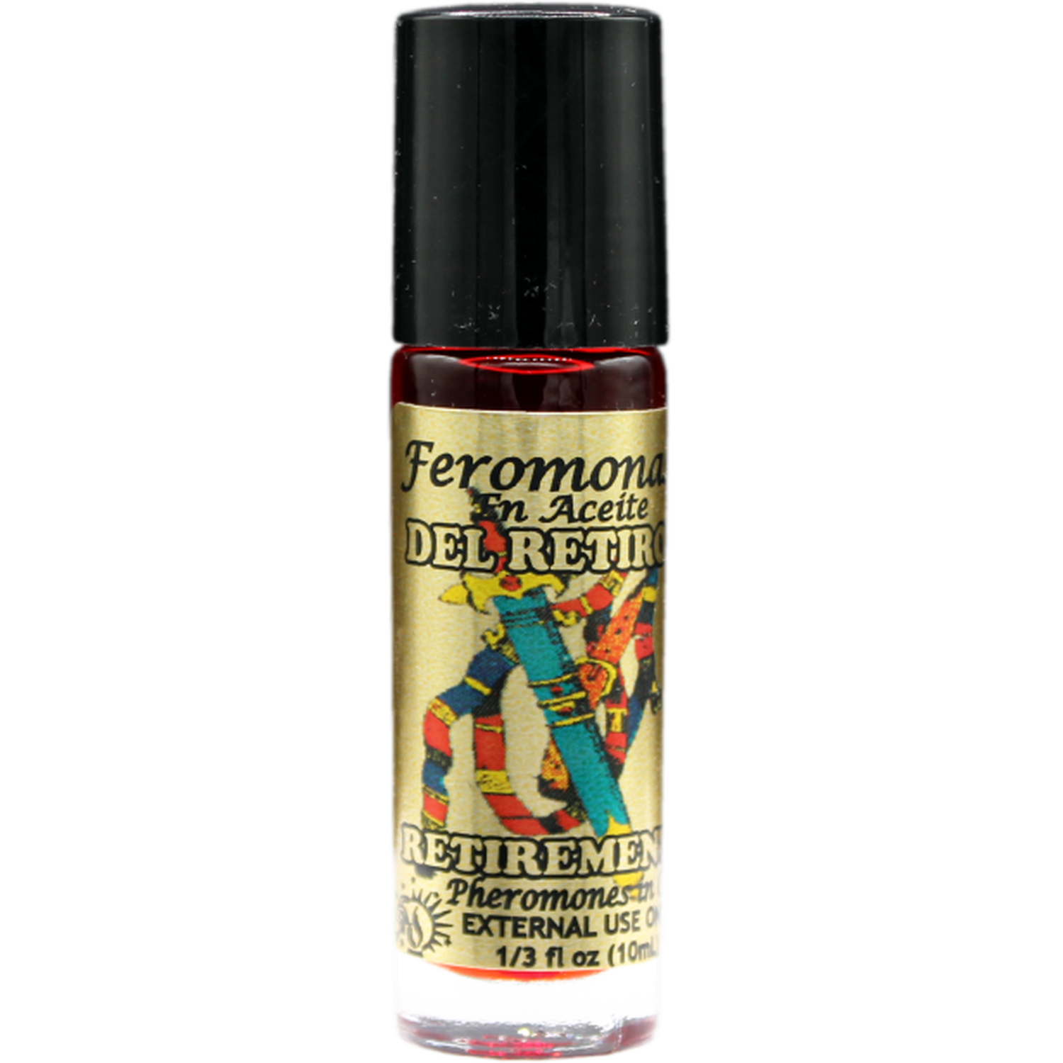 1/3 oz Roll On Pheromones - Retirement, SKU RM-1190746, UPC 700317353348
