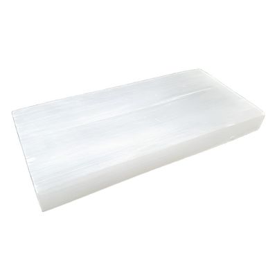 8&quot; x 4&quot; Selenite Charging Plate (2 lbs), SKU SEL-TILE-20, UPC 700317305507