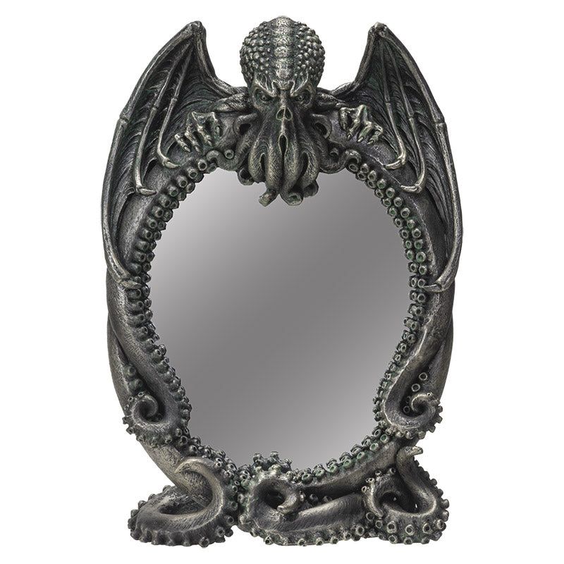 9.5&quot; Cthulhu Table Mirror, SKU PG-14538, UPC 700317392682