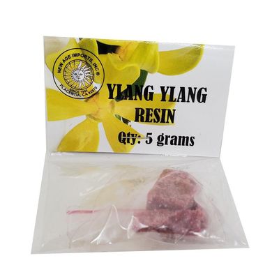 Ylang Ylang Resin 5 Grams, SKU H07-099-YY05, UPC 700317313892