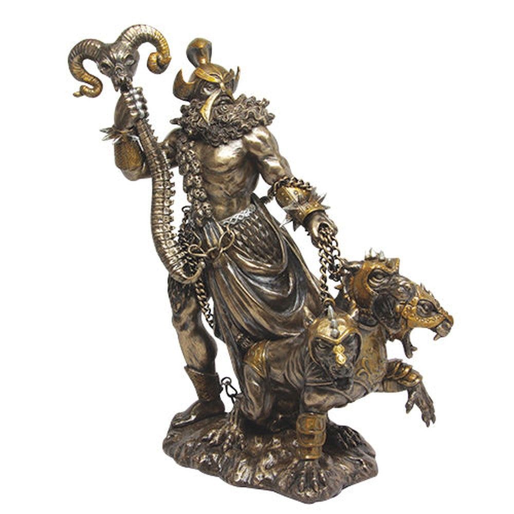 9.5&quot; Hades Statue, SKU PG-9317, UPC 700317396987