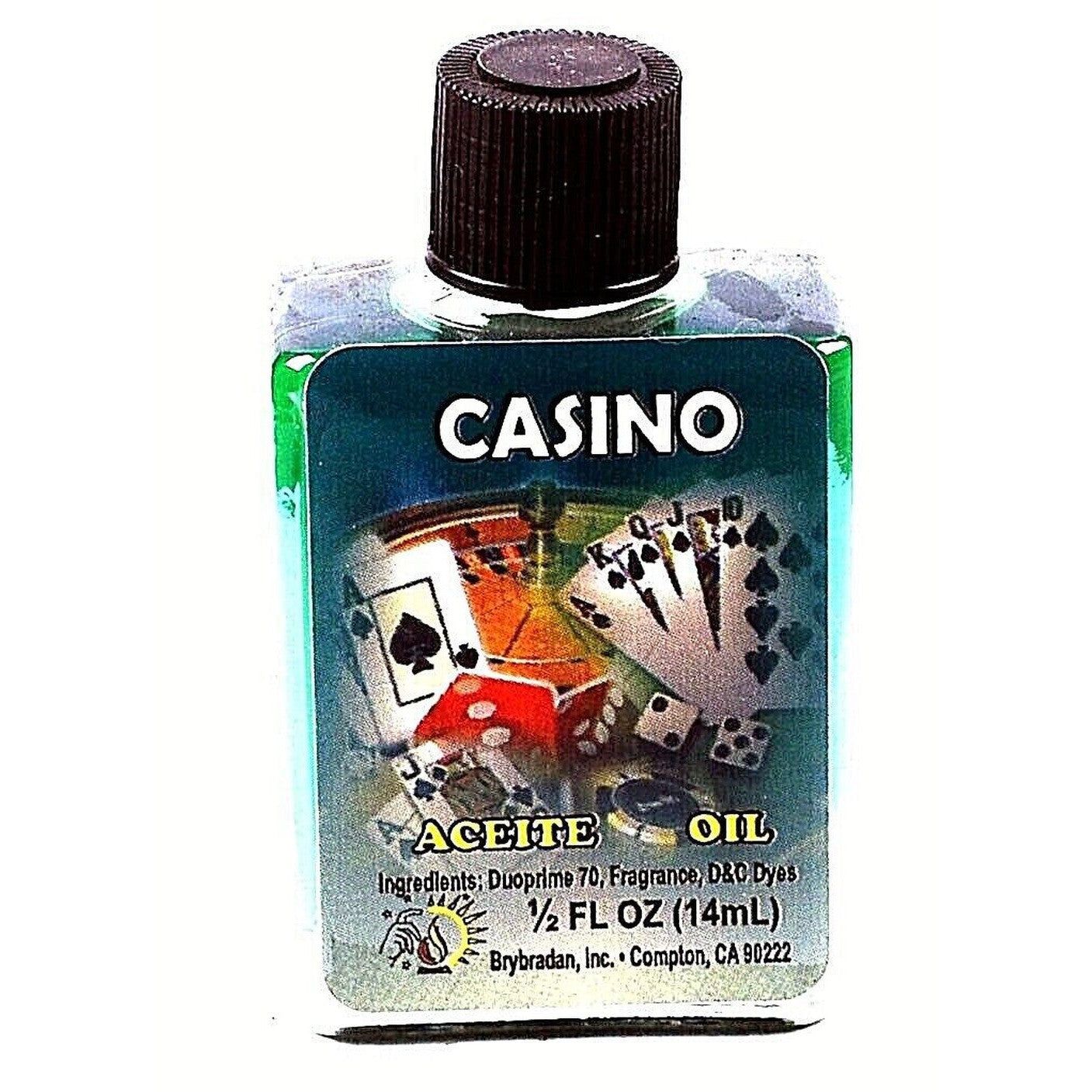 1/2 oz Brybradan Spiritual Oil - Casino, SKU RM-287188, UPC 700317361930