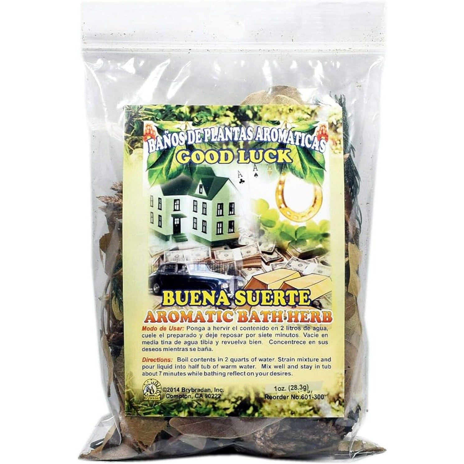 Brybradan Aromatic Bath Herbs - Good Luck, SKU RM-601300, UPC 700317365297