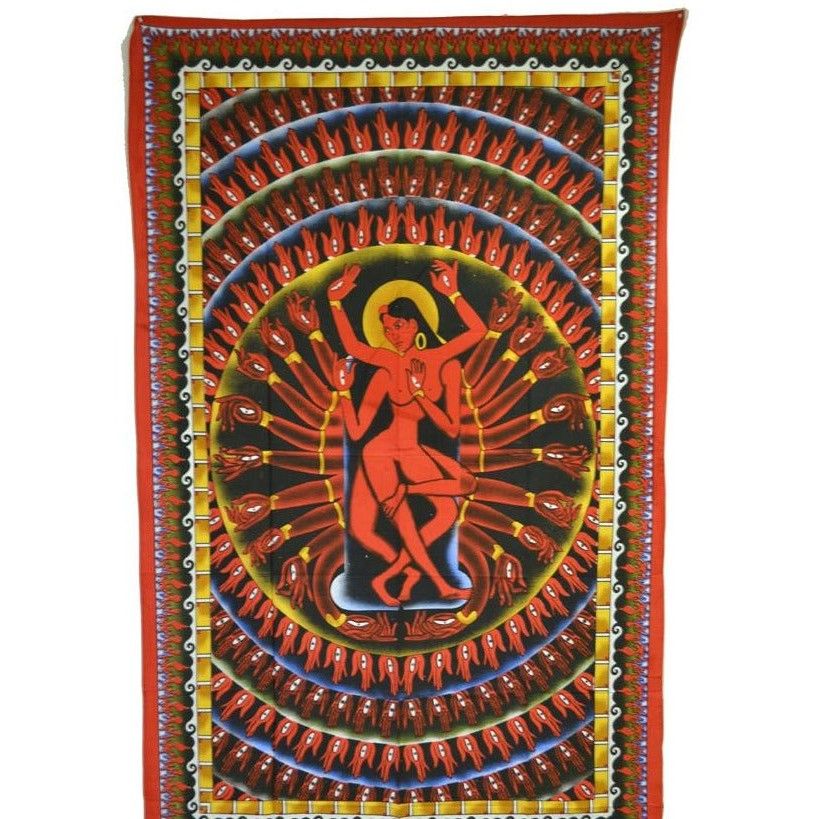 54&quot; x 86&quot; Goddess Multi Color Tapestry, SKU X204-TST-THG, UPC 700317380146