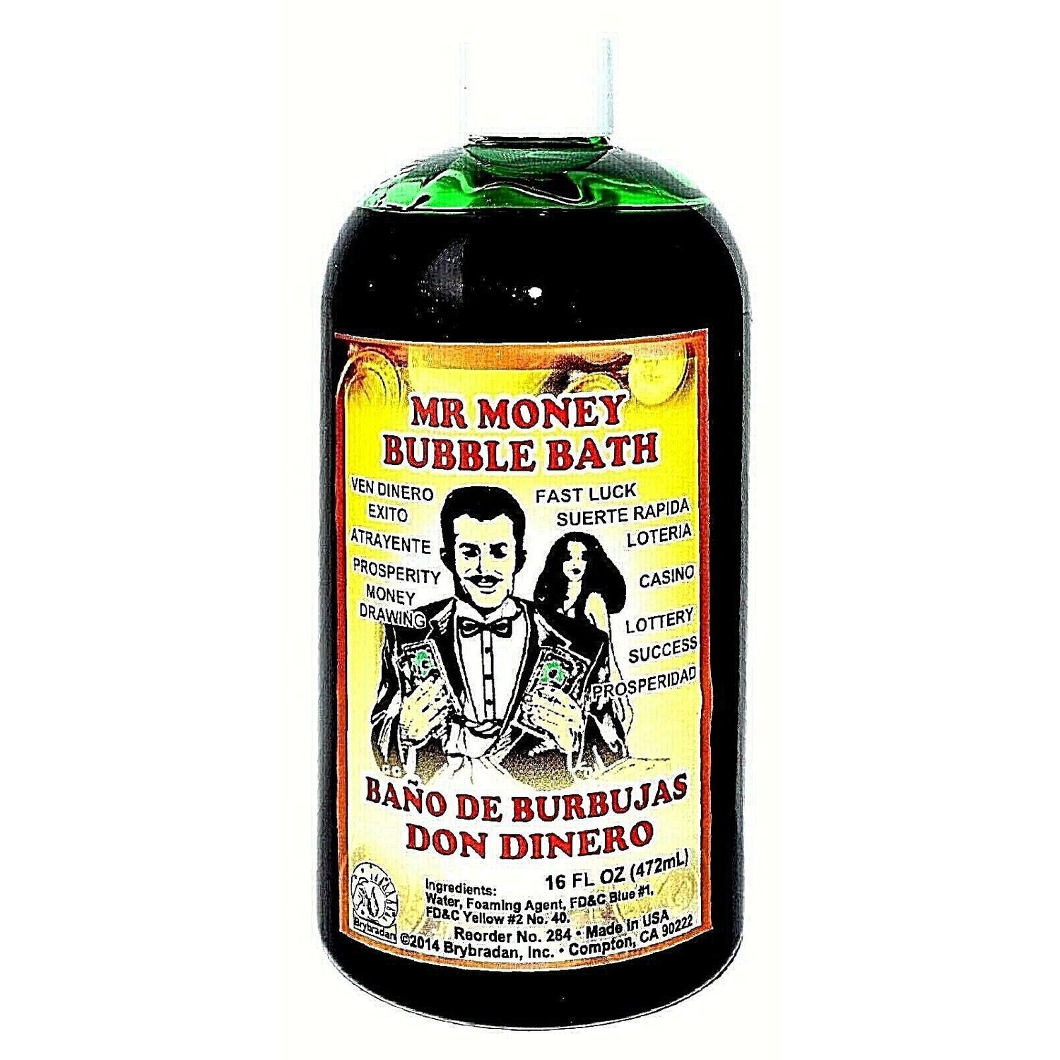 Brybradan Bubble Bath - Mr. Money, SKU RM-11390, UPC 700317365761