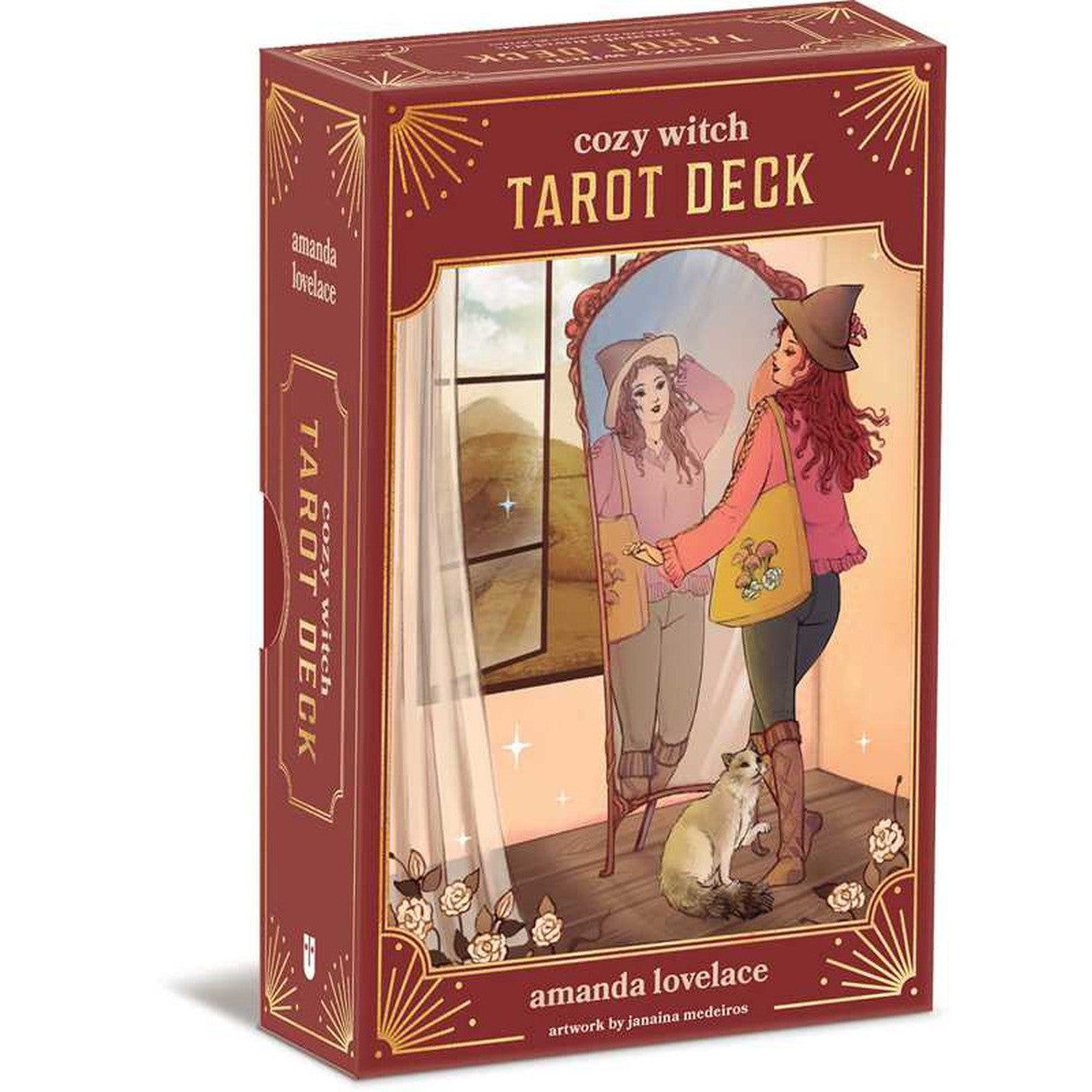 Cozy Witch Tarot Deck and Guidebook by Amanda Lovelace, Janaina Medeiros, SKU SS-534, UPC 700317414…