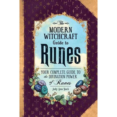 The Modern Witchcraft Guide to Runes (Hardcover) by Judy Ann Nock, SKU SS-425, UPC 700317413516