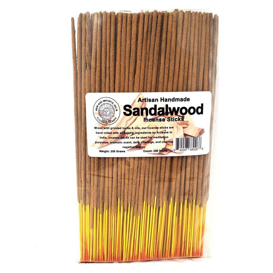 Artisan Handmade Incense Sticks - Sandalwood (250 Pack), SKU RI40-SD, UPC 700317308553