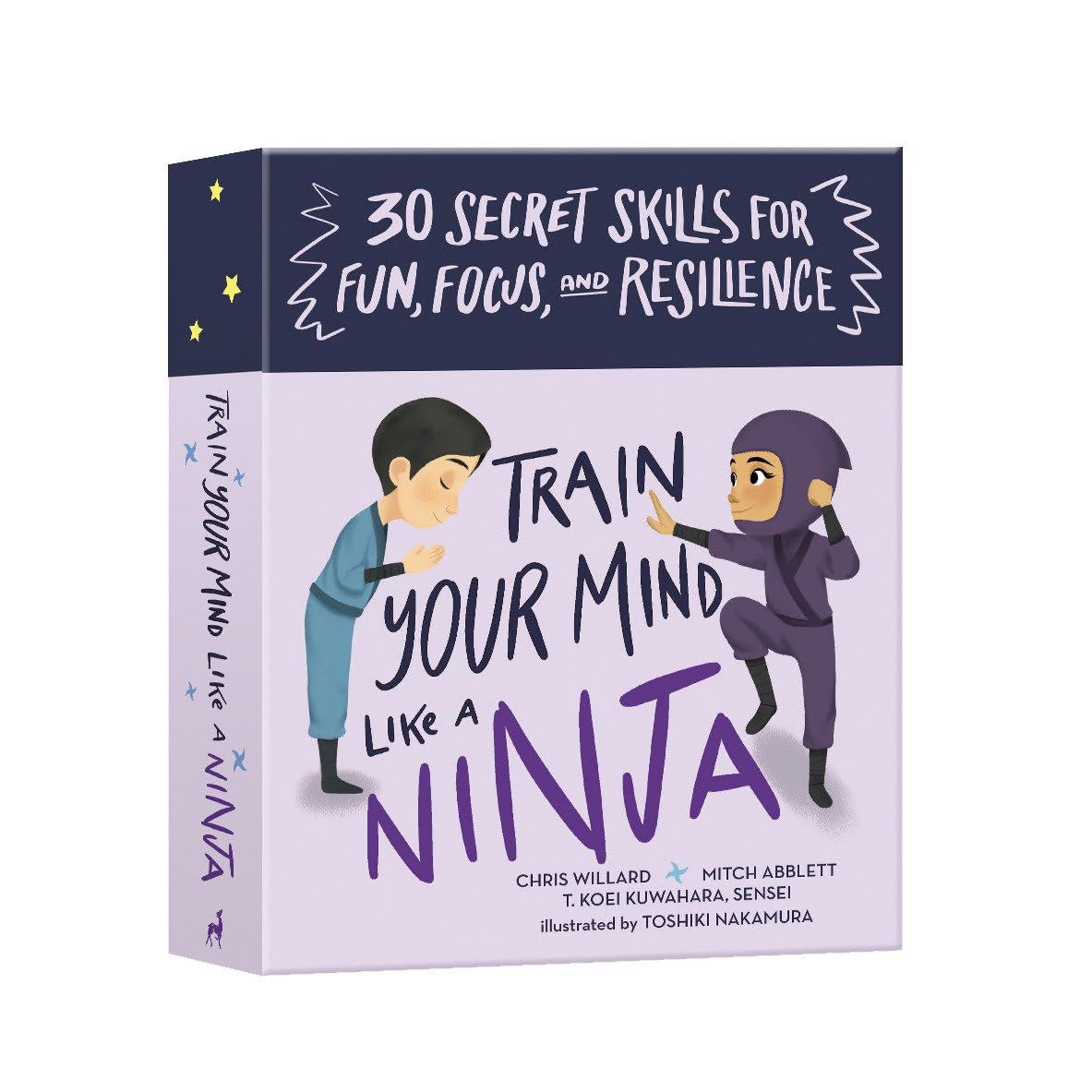 Train Your Mind Like a Ninja Cards: 30 Secret Skills for Fun, Focus, and Resilience by Mitch Abblet…