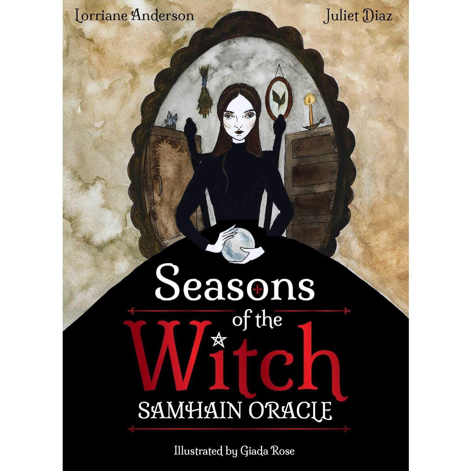 Seasons of the Witch: Samhain Oracle by Juliet Diaz, Lorriane Anderson (Signed Copy), SKU RP-189, U…