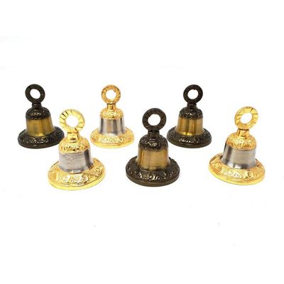 2&quot; Carved Bell (Random Color), SKU 7550-1, UPC 700317309505