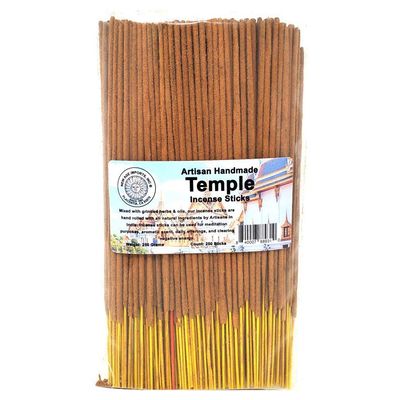 Artisan Handmade Incense Sticks - Temple (250 Pack), SKU RI40-Temple, UPC 700317308546