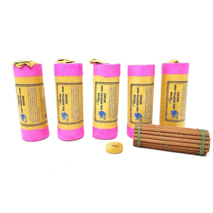4.5&quot; Tibetan Incense Dhoop - Rosemary (5 Packs of 30 Sticks), SKU J00-TI-BINS-Rosemary, UPC 7003173…