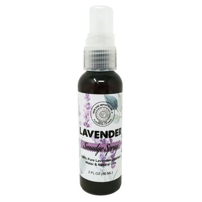 2 oz Lavender Smudging Spray, SKU H06-109-SSP-LV, UPC 700317315162