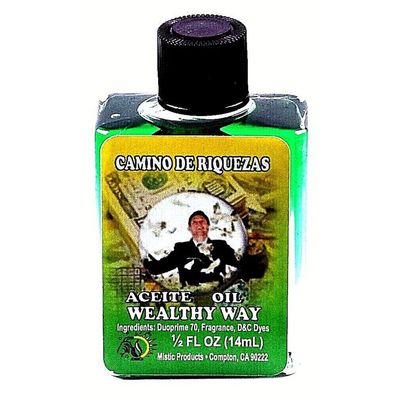 1/2 oz Brybradan Spiritual Oil - Wealthy Way, SKU RM-UNK287258, UPC 700317363538