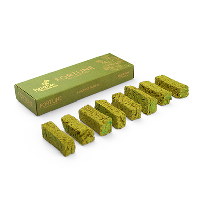 Ispalla - Fortune (Palo Santo &amp; Rue) Incense Tablets (8 Pack), SKU C07-02-IPS-Tab-Fortune-1, UPC 70…