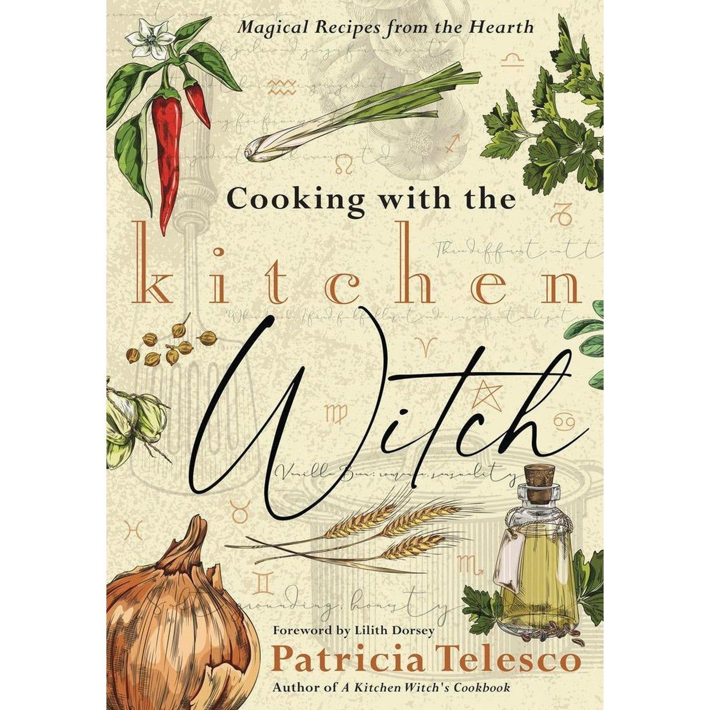 Cooking with the Kitchen Witch by Patricia Telesco, Lilith Dorsey, SKU LW2353, UPC 700317396543