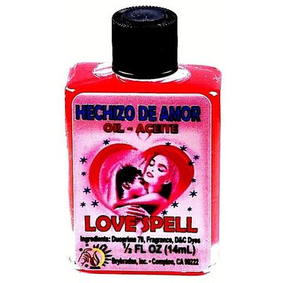 1/2 oz Brybradan Spiritual Oil - Love Spell, SKU RM-287544, UPC 700317362661