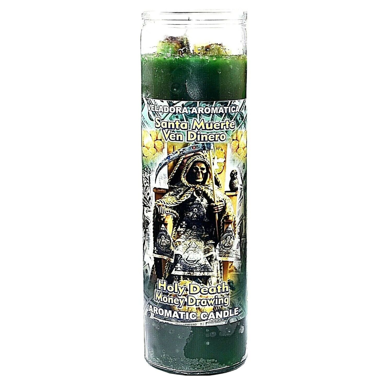 7 Day Brybradan Cocktail Candle - Holy Death Money Drawing, SKU RM-49819, UPC 700317364306