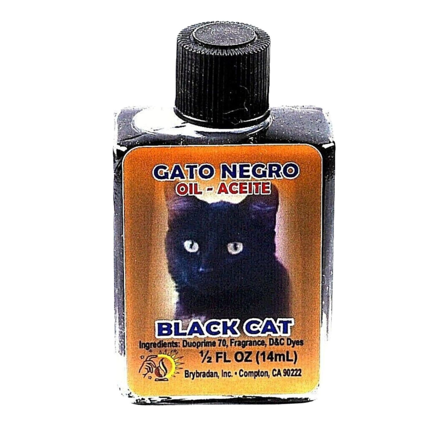 1/2 oz Brybradan Spiritual Oil - Black Cat, SKU RM-287061, UPC 700317361862