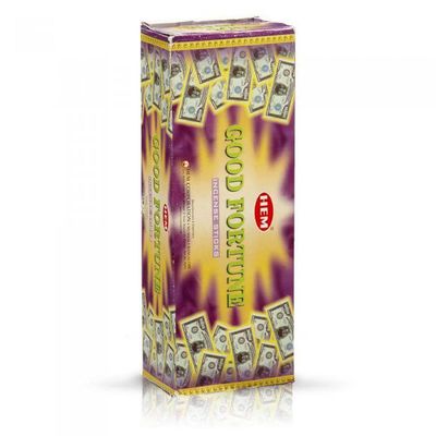 16&quot; Good Fortune Jumbo Hem Incense Sticks (6 Pack Case - 10 Sticks Each Pack), SKU C01-03-hem jumbo…