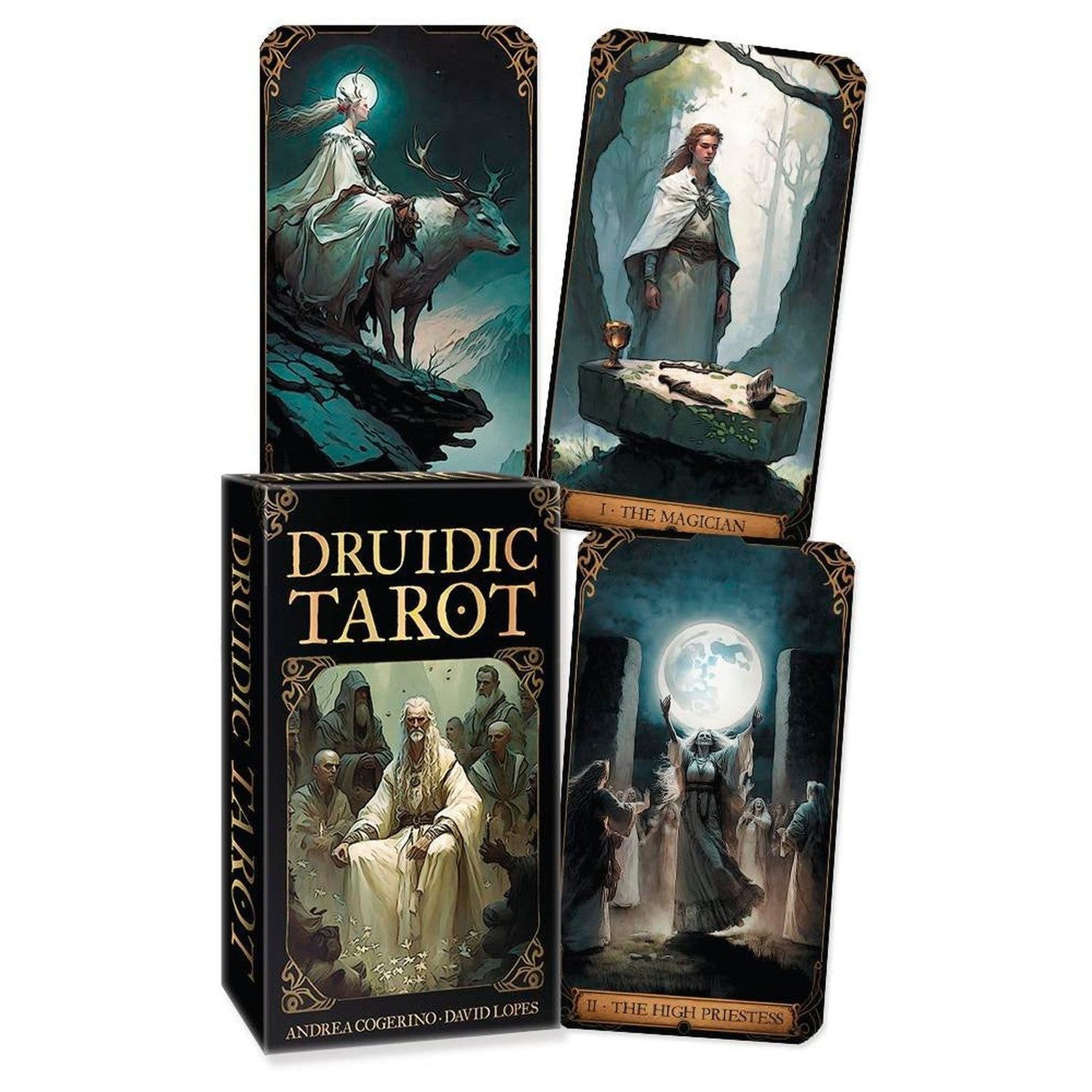 Druidic Tarot by Andrea Cogerino, David Lopes, SKU LW2378, UPC 700317412779