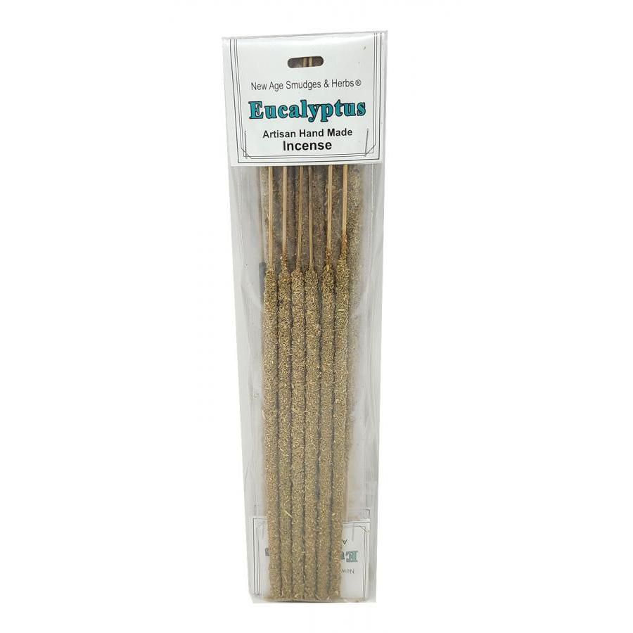 Artisan Handmade Resin &amp; Herb Incense Sticks - Eucalyptus (6 Pack), SKU RI43, UPC 700317419082