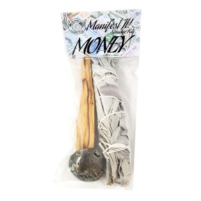 Manifest It! Smudge Kit - Money, SKU Manikit-Mon, UPC 700317303978