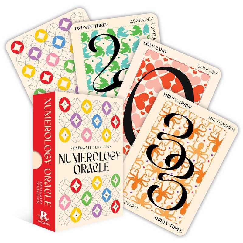 Numerology Oracle by Rosemaree Templeton, SKU RP-256, UPC 700317396369