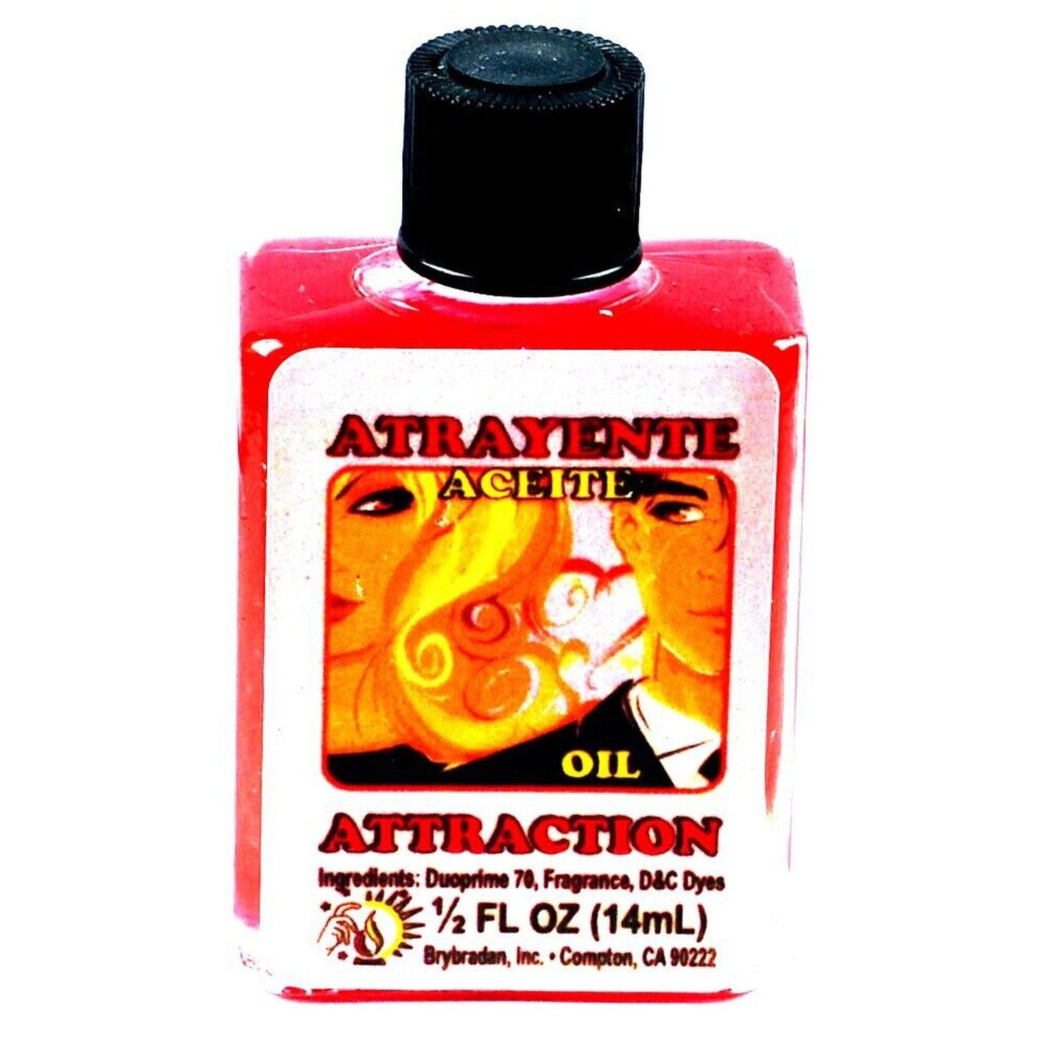 1/2 oz Brybradan Spiritual Oil - Attraction, SKU RM-287025, UPC 700317361831