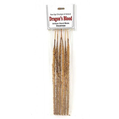 Artisan Handmade Resin &amp; Herb Incense Sticks - Dragon&#39;s Blood (6 Pack), SKU RI13, UPC 700317375937