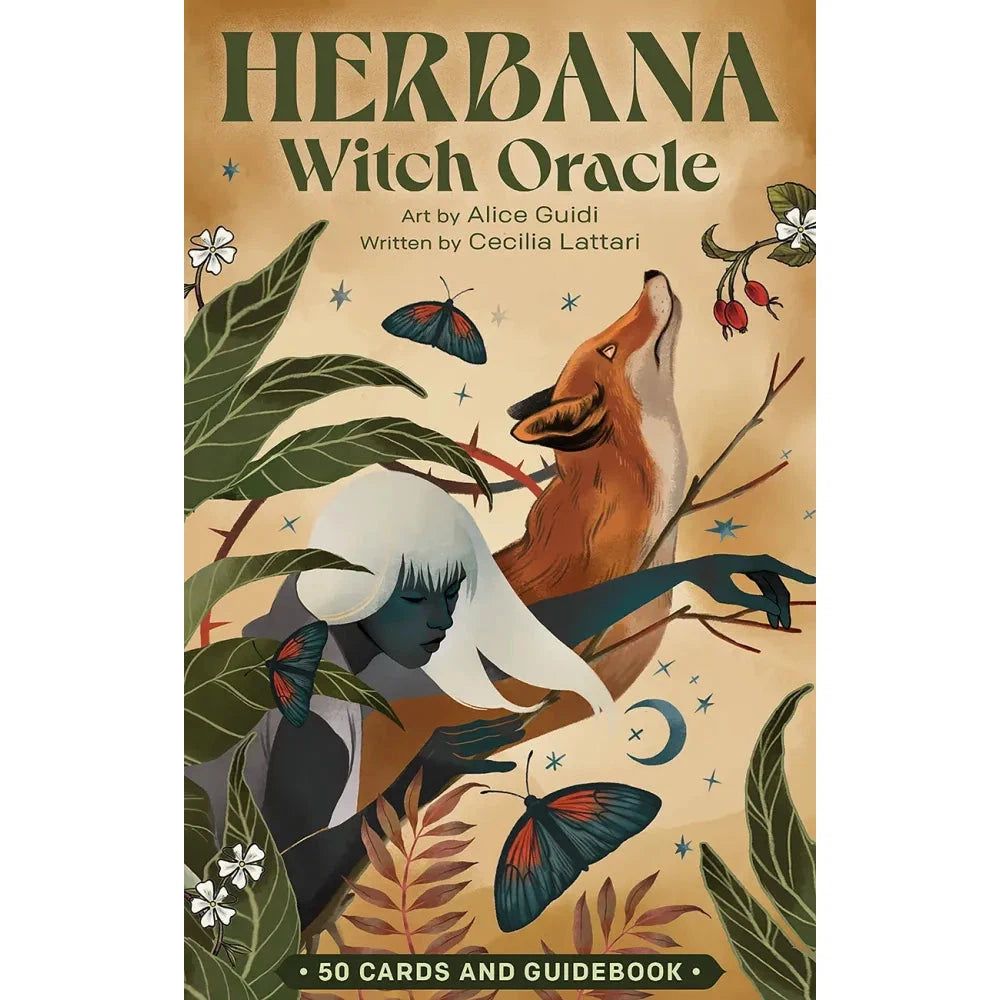 Herbana Witch Oracle by Cecilia Lattari, Alice Guidi, SKU UG-HERB50, UPC 700317411710