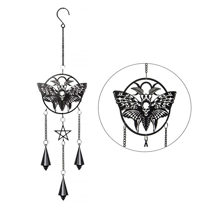 20&quot; Death&#39;s Head Moth Hanging Decoration, SKU PG-15871, UPC 700317391814