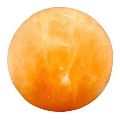 80 mm Gemstone Sphere - Orange Selenite, SKU A02-03-SEL-Sphere-O7, UPC 700317395911