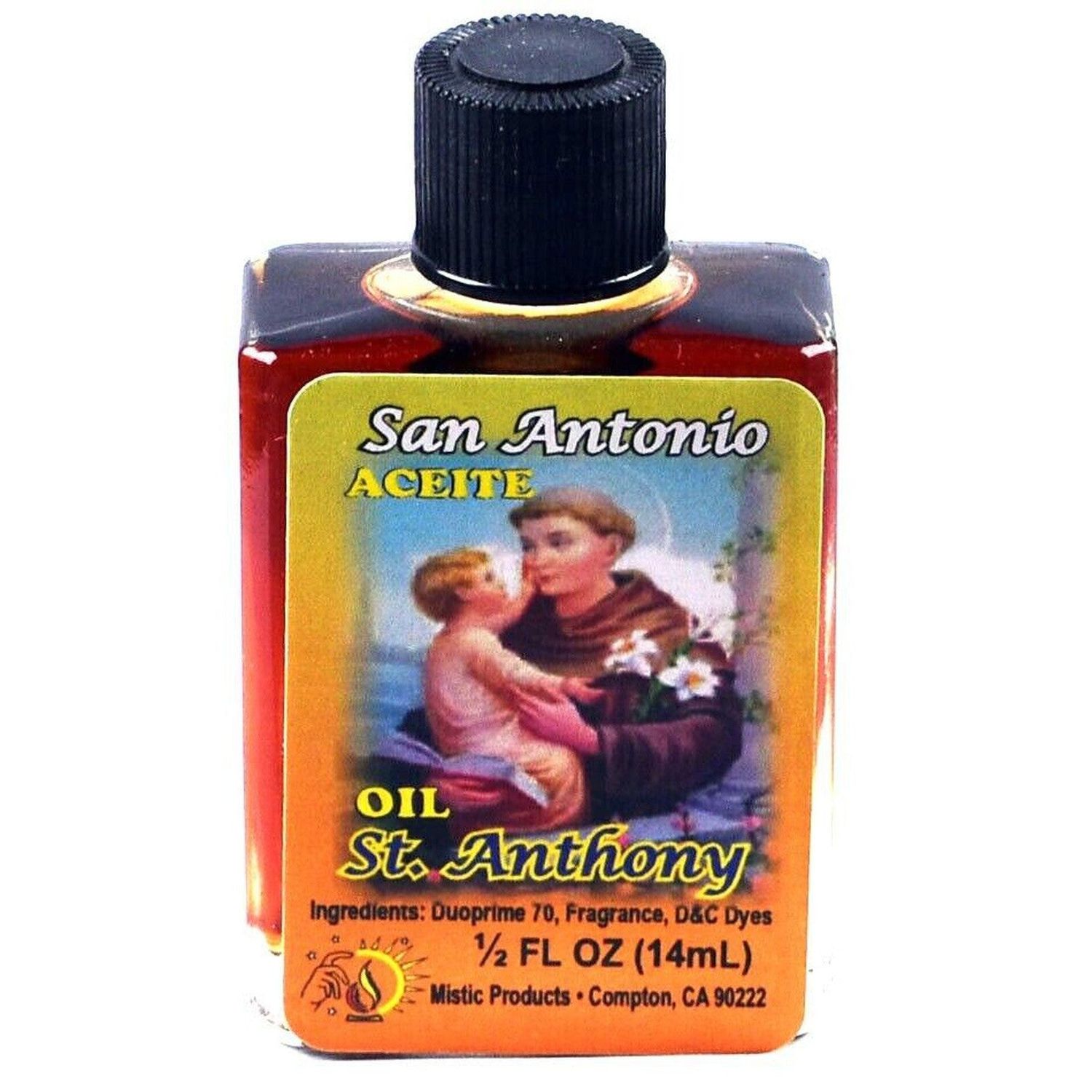 1/2 oz Brybradan Spiritual Oil - St. Anthony, SKU RM-UNK287099, UPC 700317363248